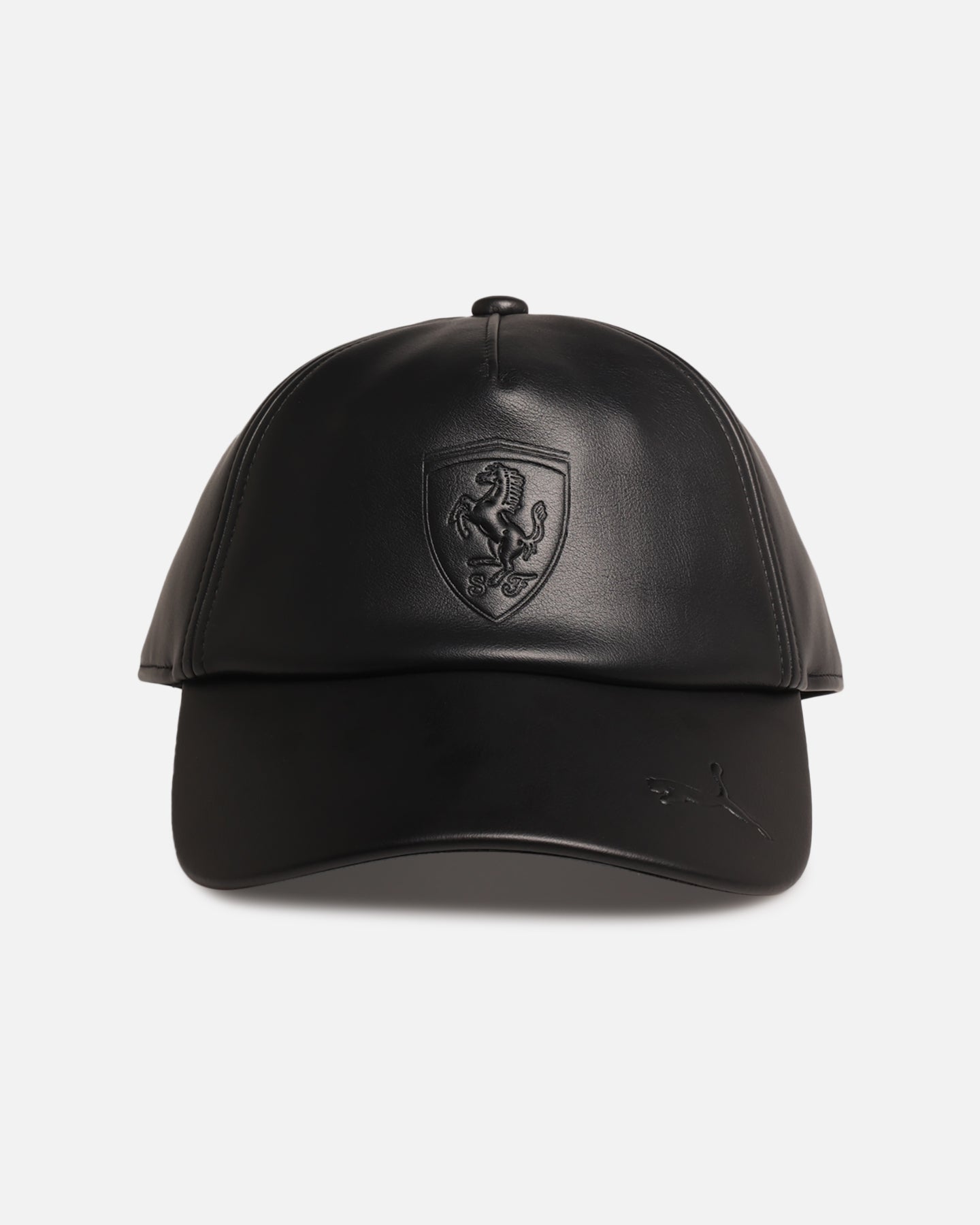 Puma X Scuderia Ferrari Premium Baseball Strapback Cap Black