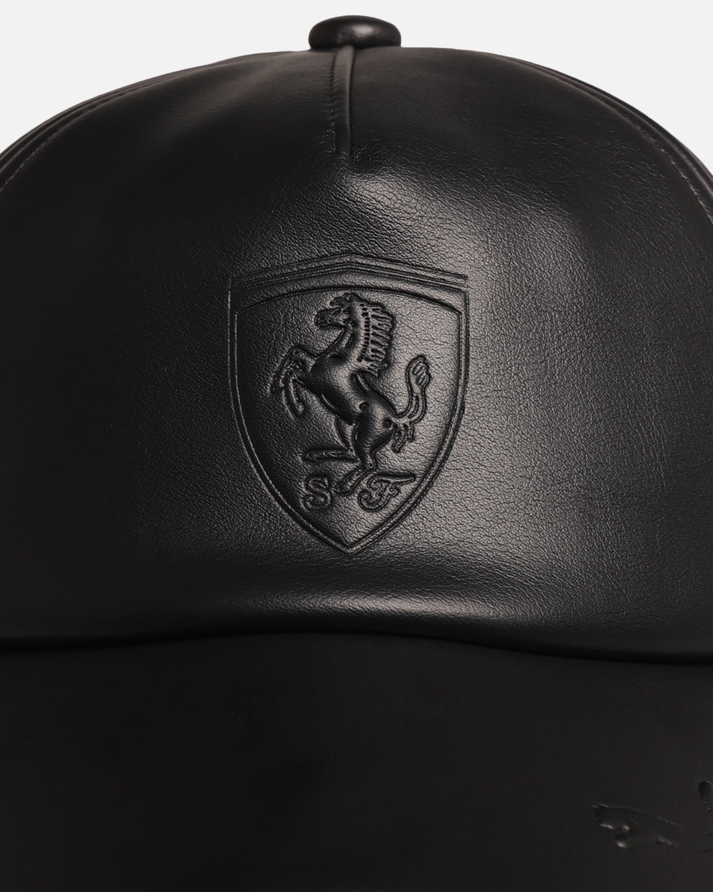 Puma X Scuderia Ferrari Premium Baseball Strapback Cap Black