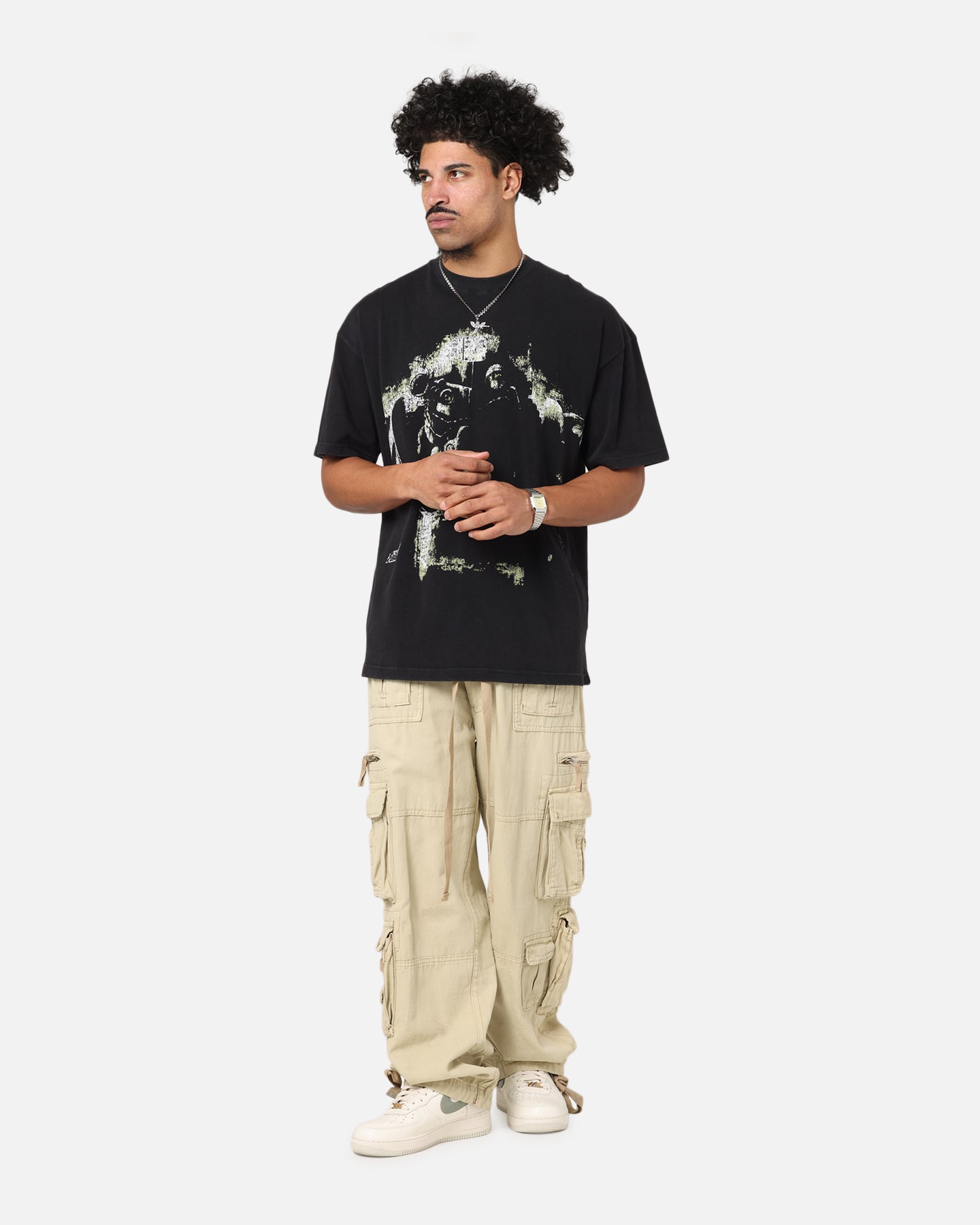 73 Studio X Fallout '08 Fallout 3 Vintage T-Shirt Black Acidwash