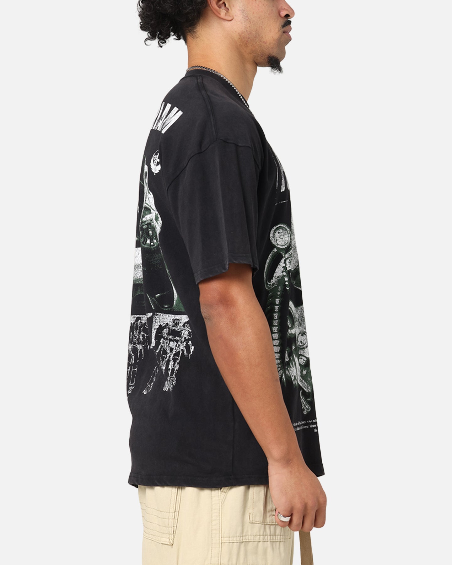 73 Studio X Fallout '15 Fallout 4 Vintage T-Shirt Black Acidwash