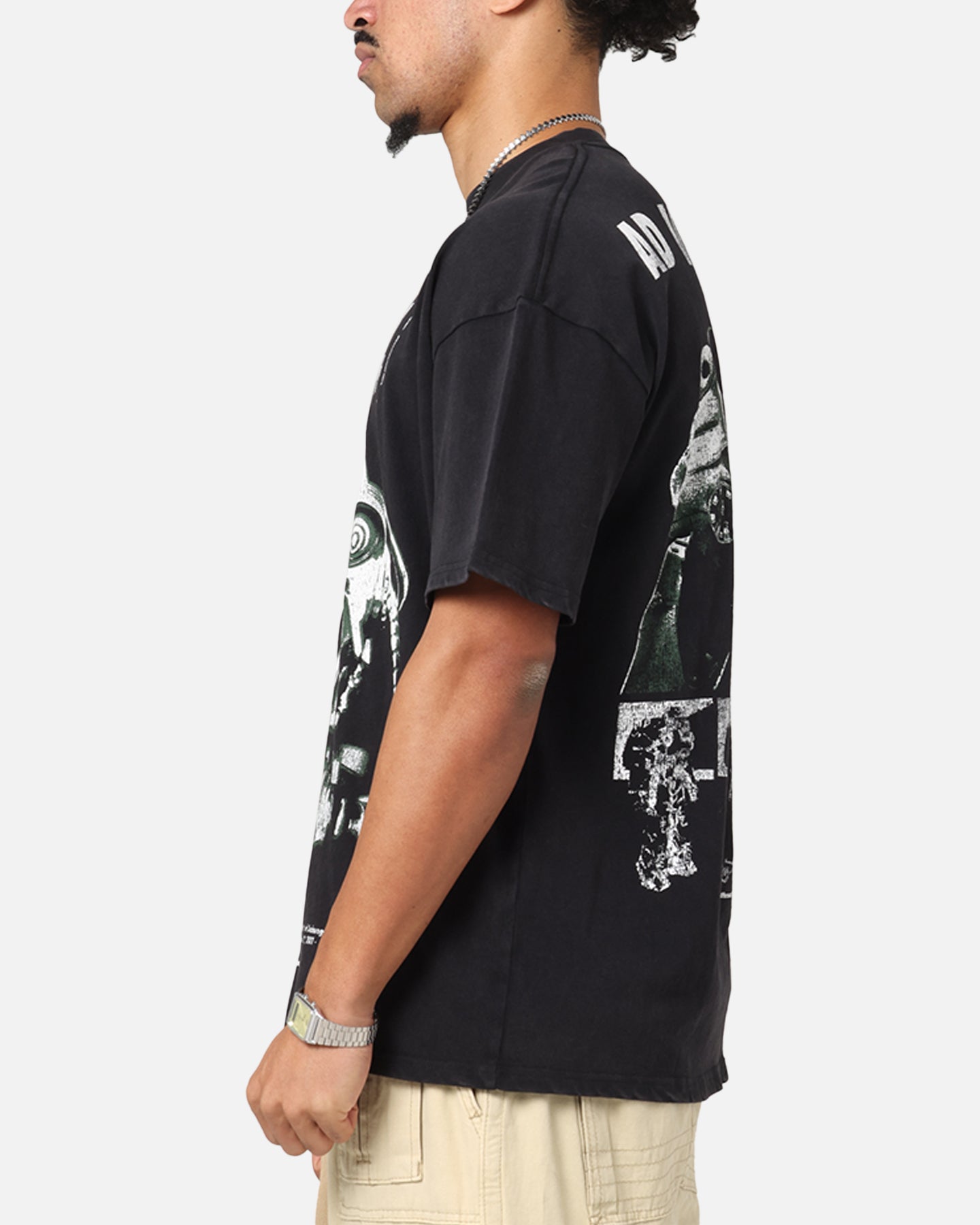 73 Studio X Fallout '15 Fallout 4 Vintage T-Shirt Black Acidwash