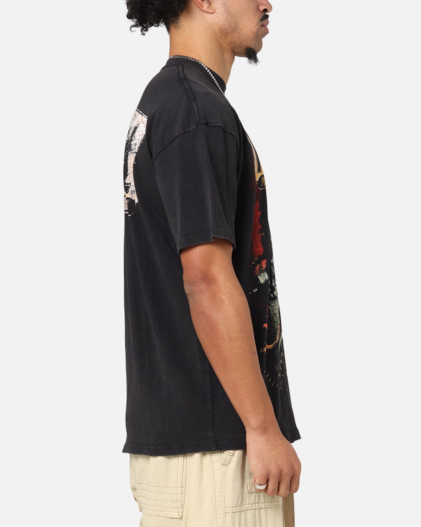 73 Studio X Fallout '97 Fallout Vintage T-Shirt Black Acidwash