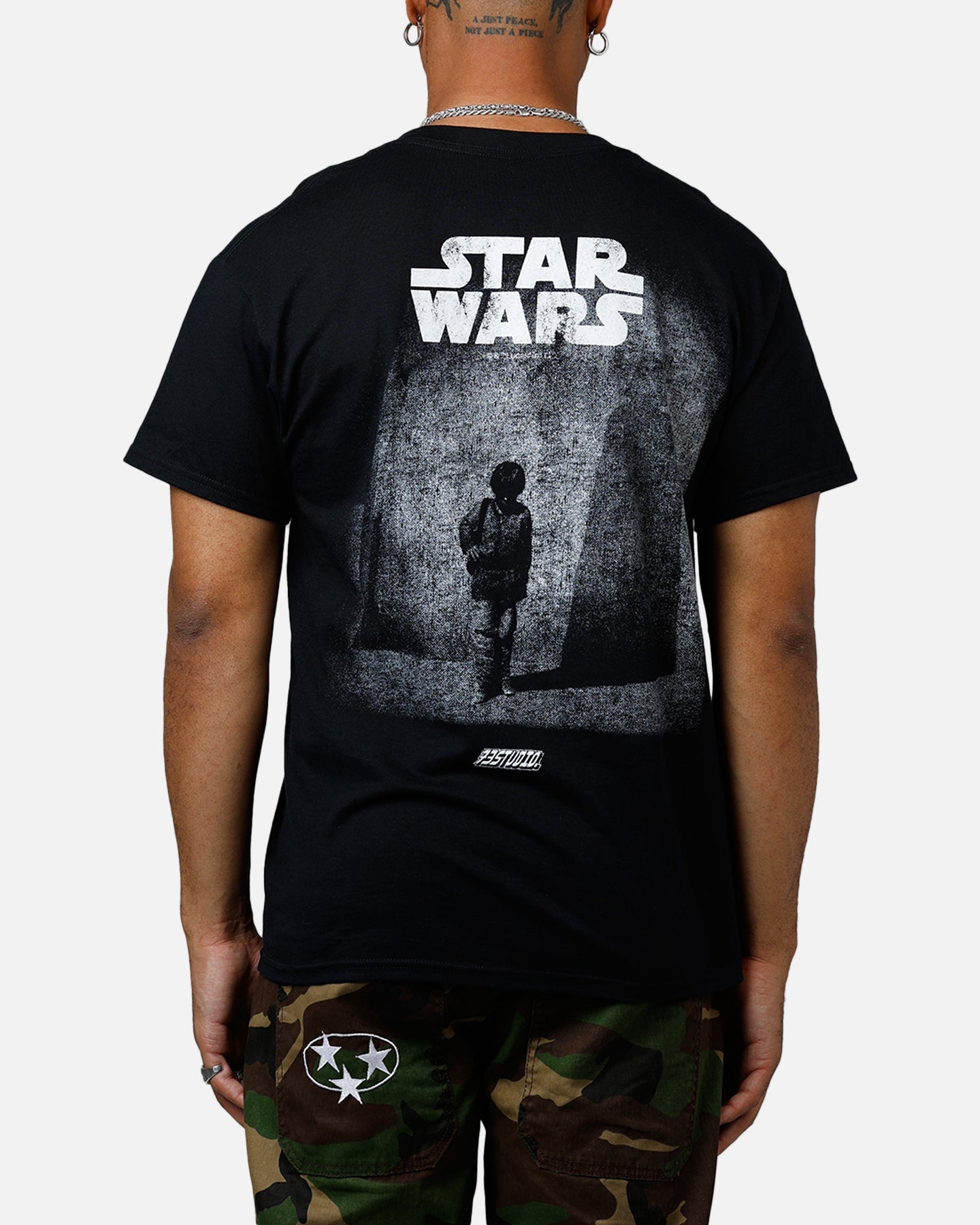 73 Studio Star Wars Anakin The Boy Vintage T-Shirt Black