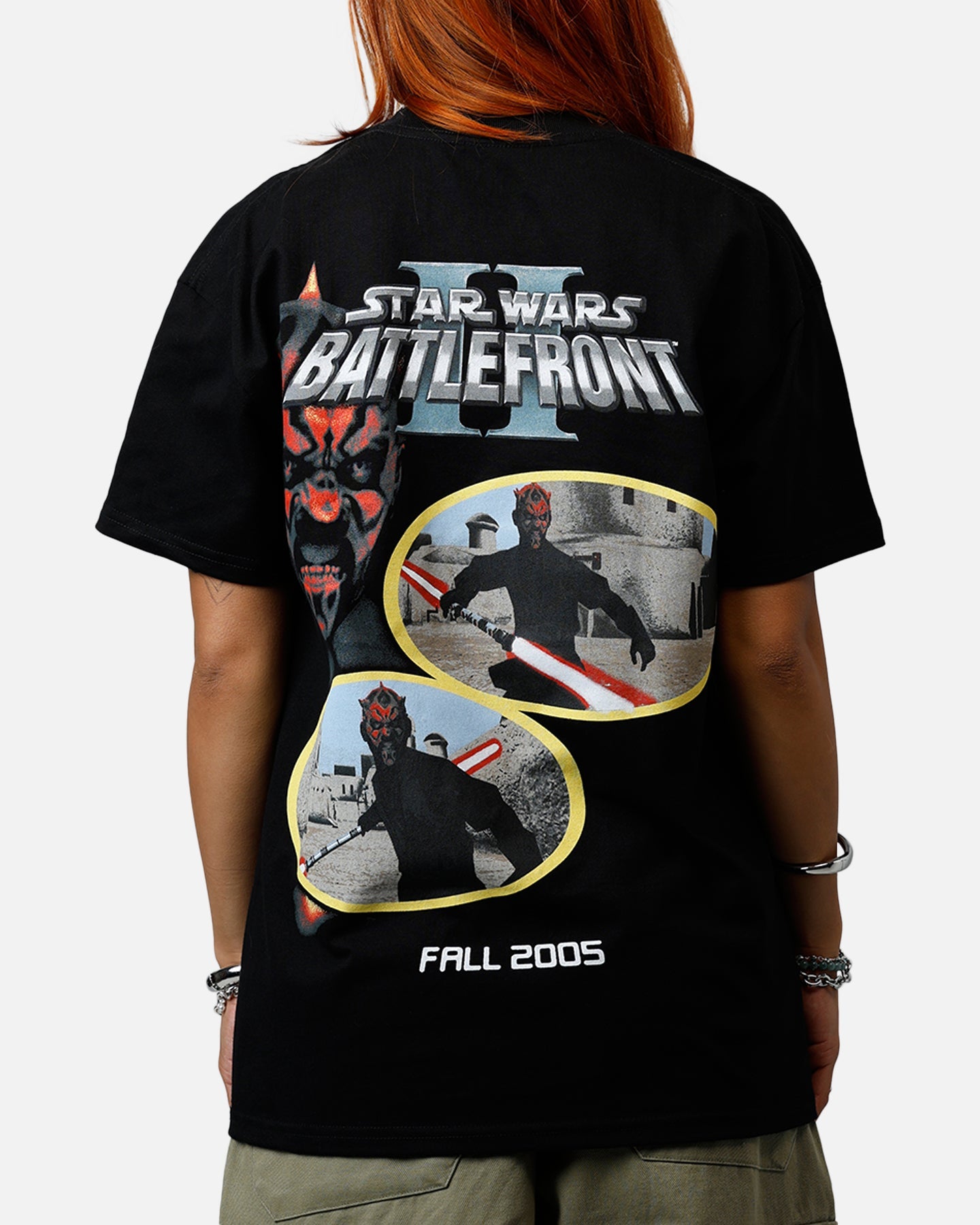73 Studio Star Wars Darth Maul Battlefront II T-Shirt Black