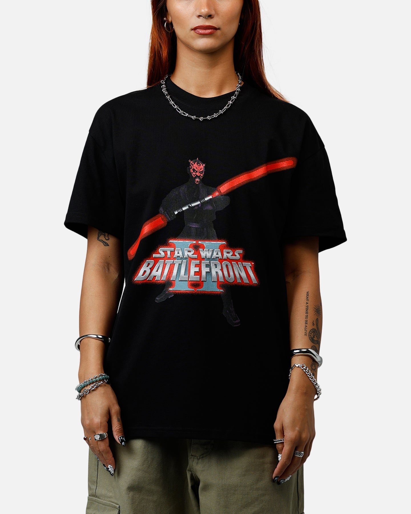 73 Studio Star Wars Darth Maul Battlefront II T-Shirt Black