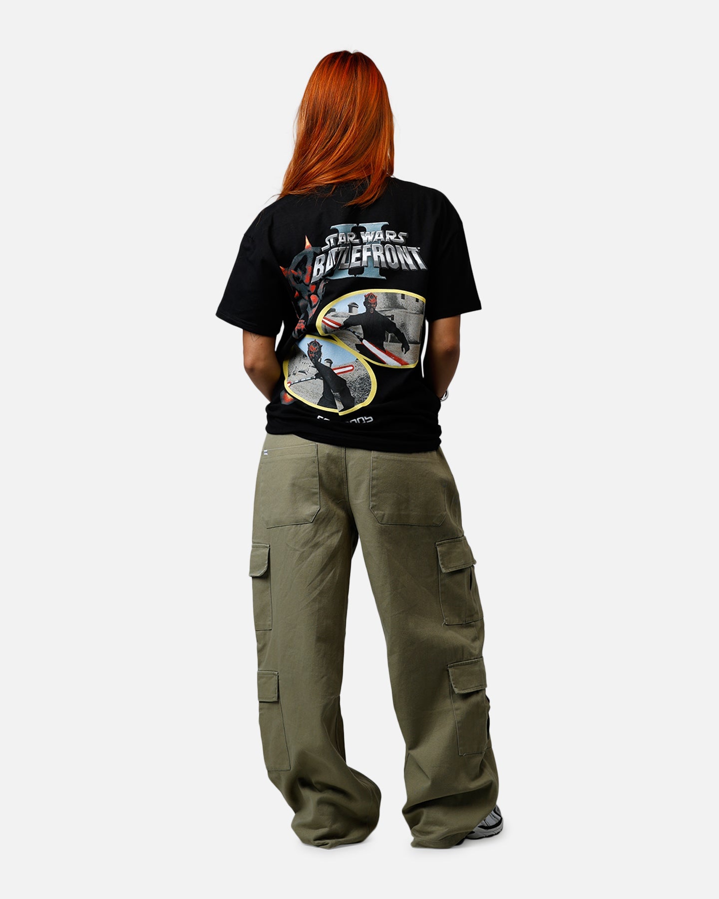 73 Studio Star Wars Darth Maul Battlefront II T-Shirt Black