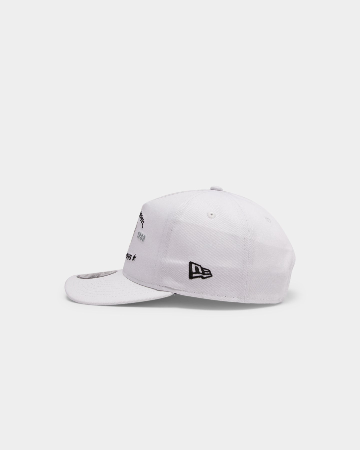 New Era Raiders Throwback Champs Old Golfer Snapback White
