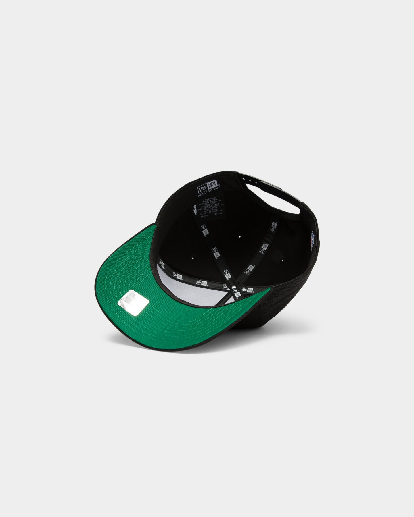 New Era Men's Raiders Mini Logo Old Golfer Snapback Black/OTC