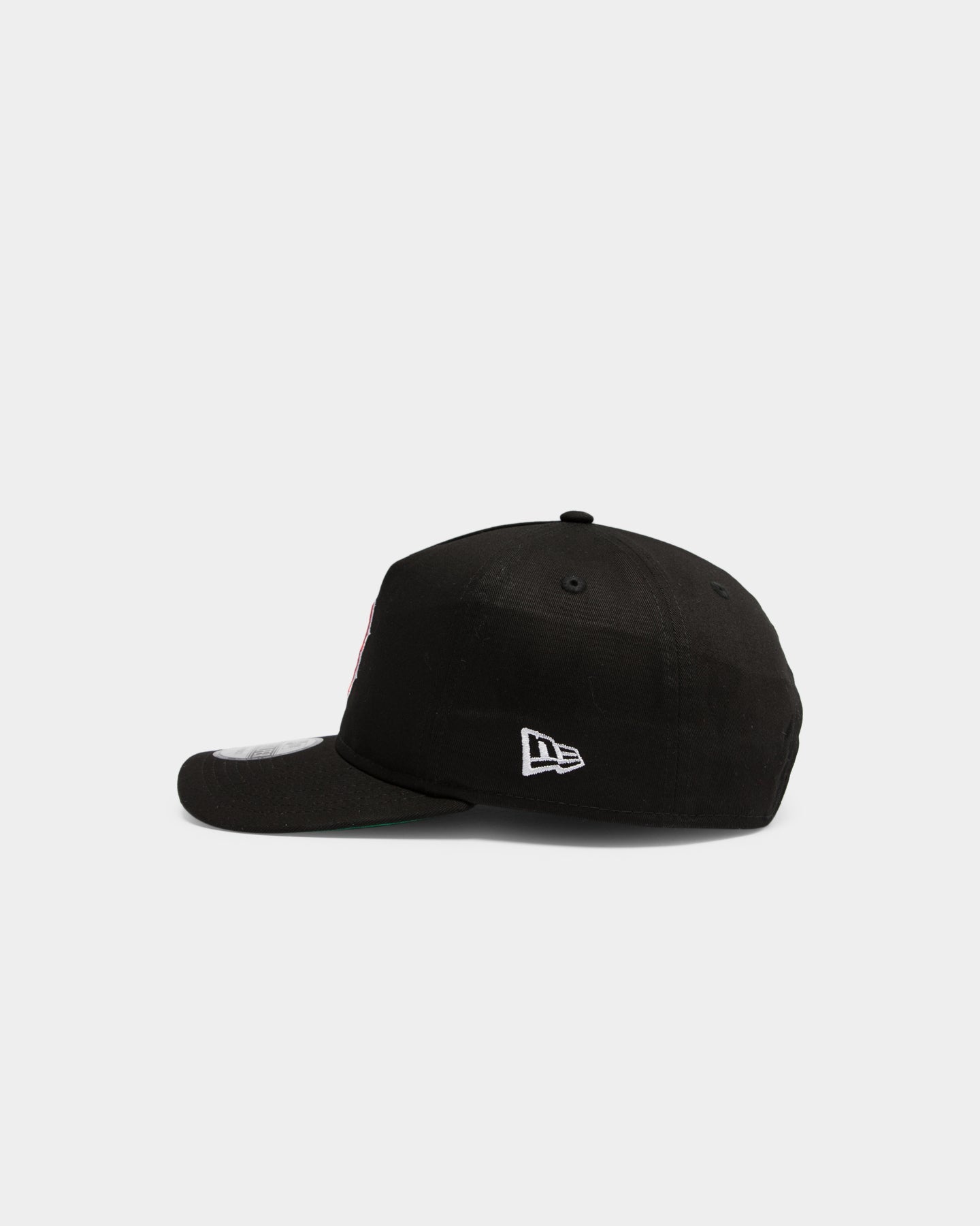 New Era Men's Boston Red Sox Mini Logo Old Golfer Snapback Black/OTC