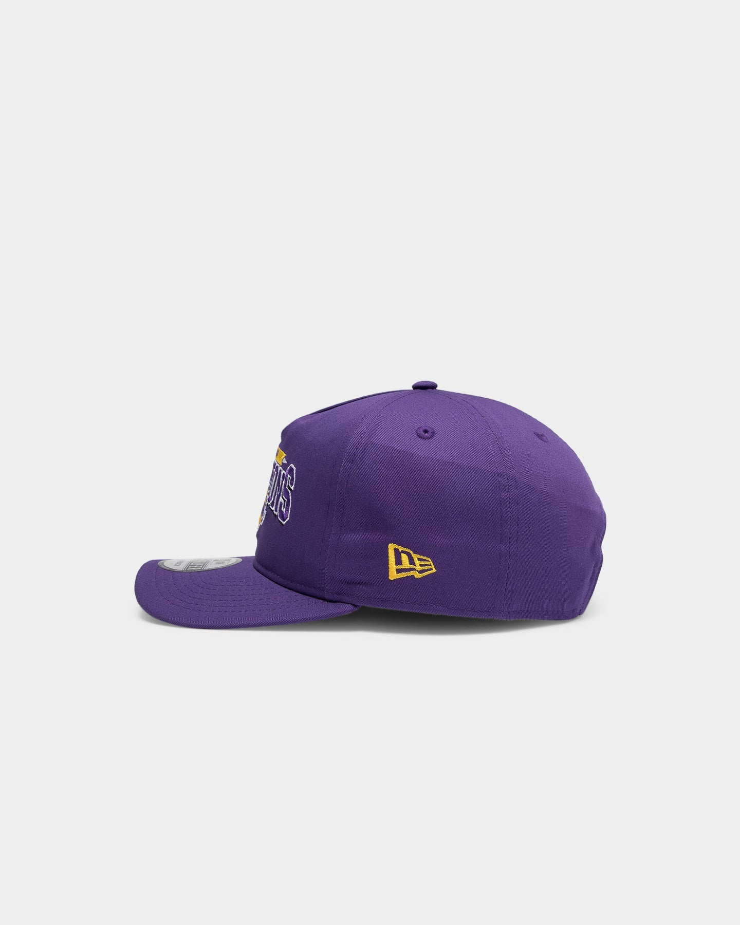 New Era Los Angeles Lakers 16X Champs Old Golfer Snapback Purple/OTC
