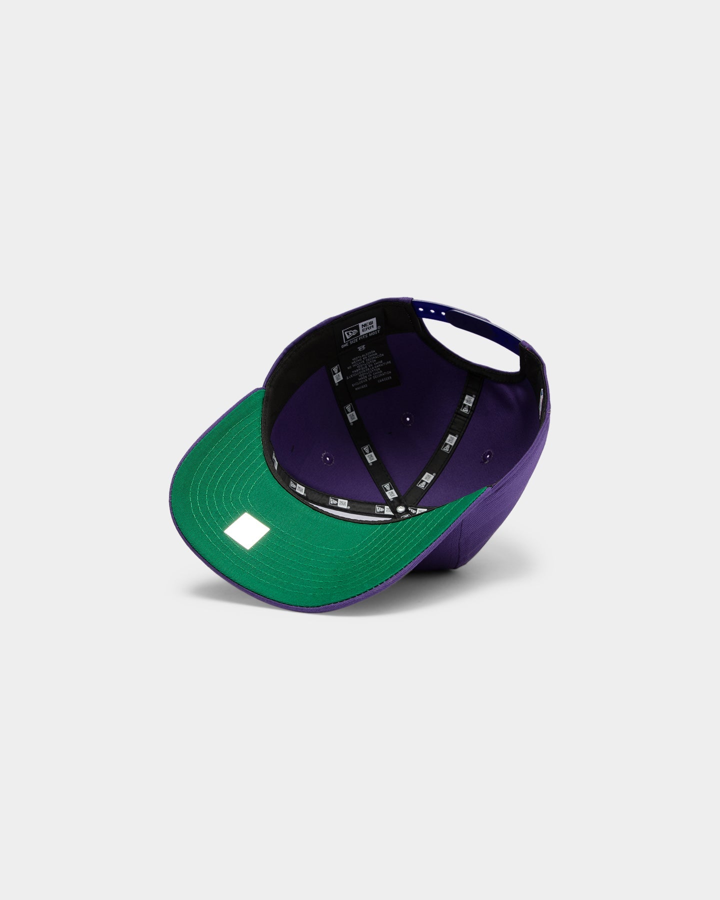 New Era Los Angeles Lakers 16X Champs Old Golfer Snapback Purple/OTC