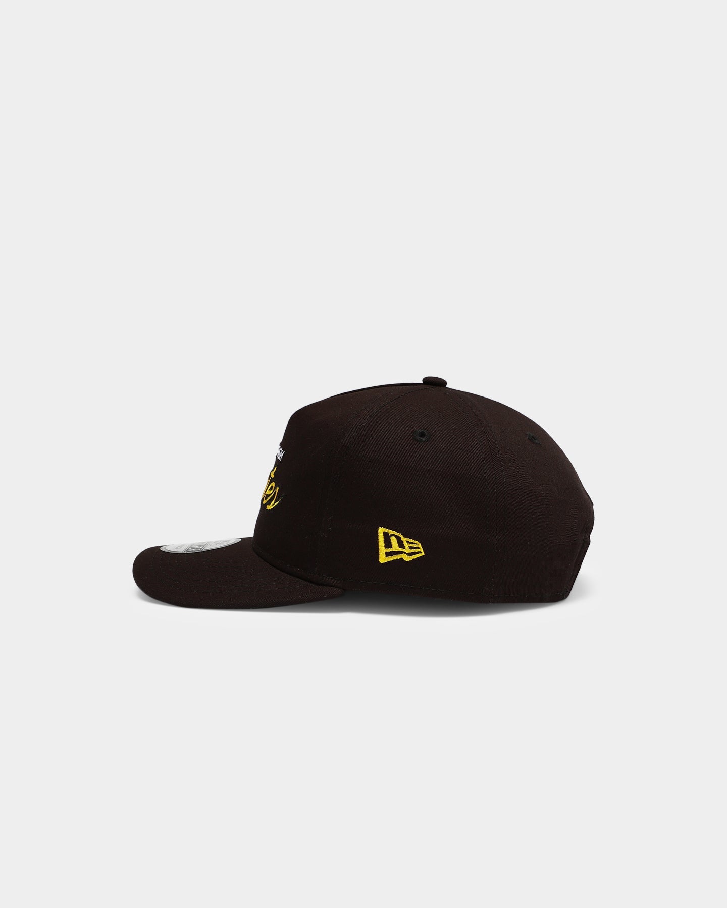 New Era Pittsburgh Pirates Script Old Golfer Snapback Black