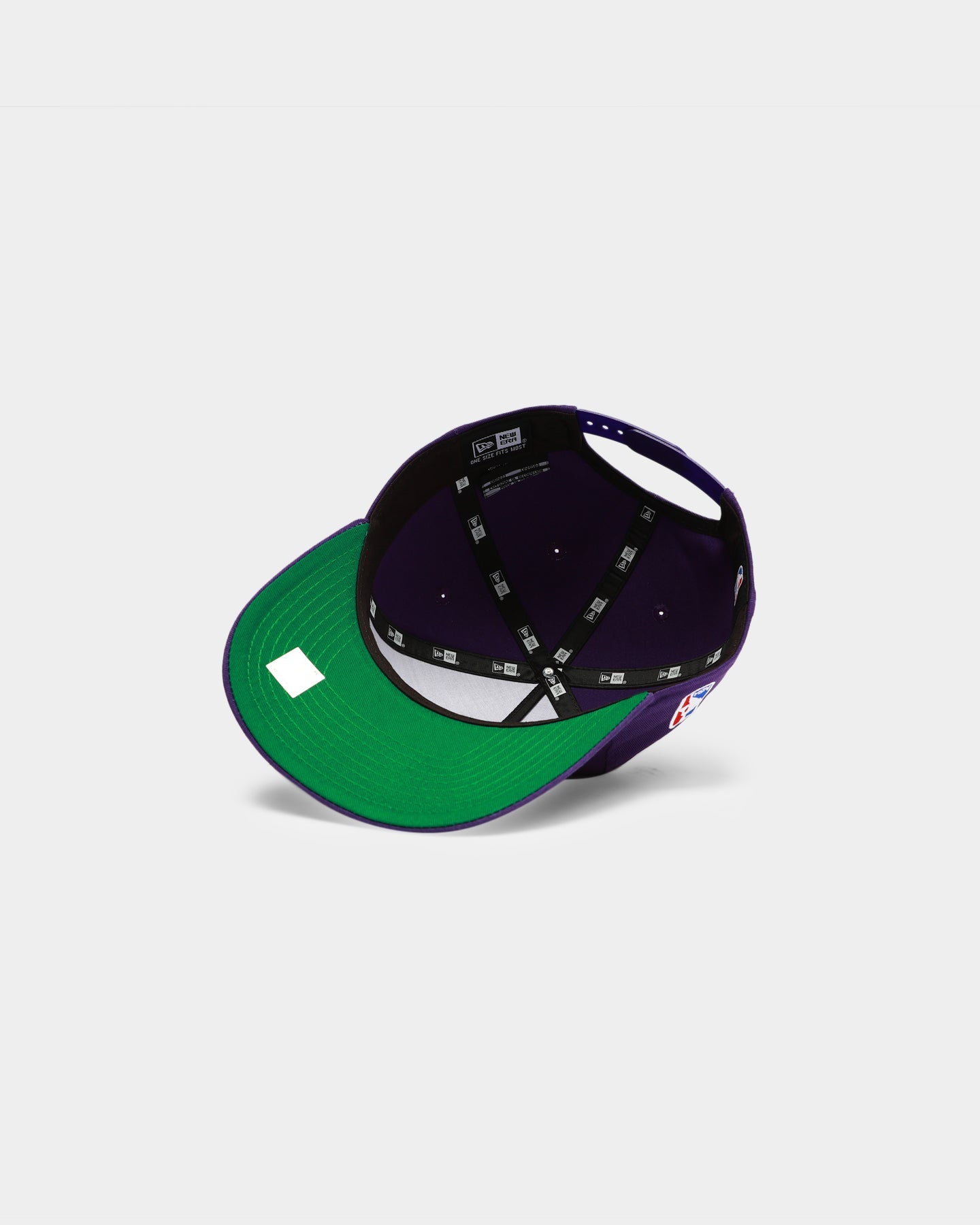 New Era Los Angeles Lakers Script Old Golfer Snapback Purple