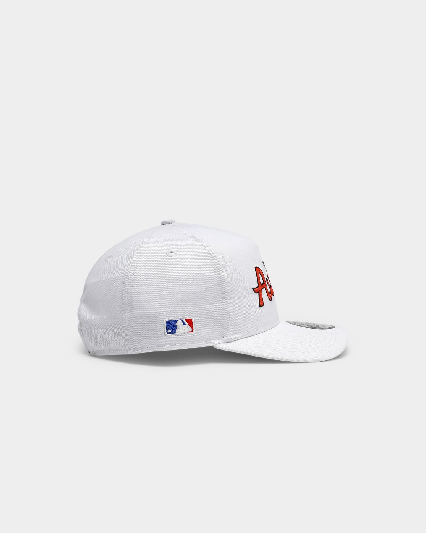 New Era Houston Astros Script Old Golfer Snapback White