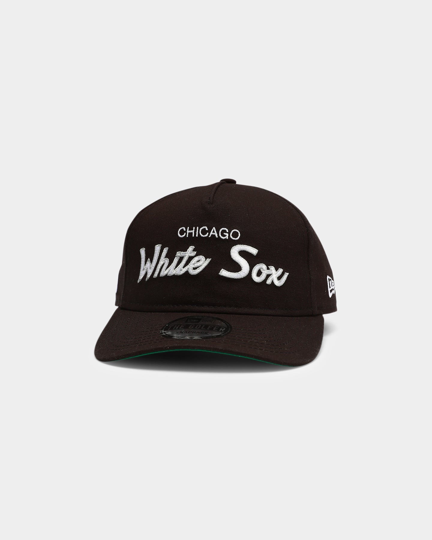 New Era Chicago White Sox Script Old Golfer Snapback Black