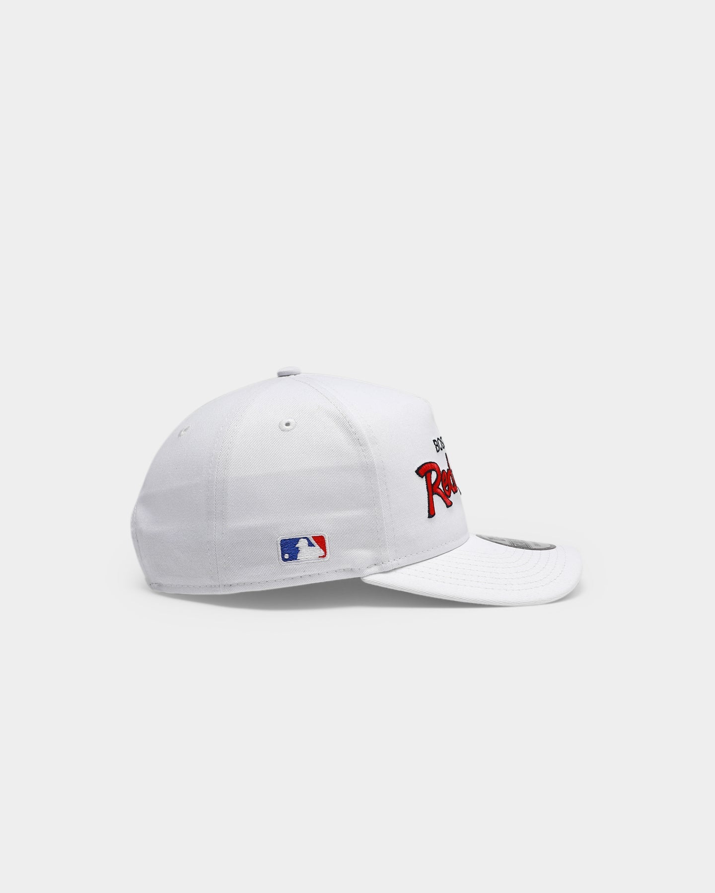 New Era Boston Redsox Script Old Golfer Snapback White