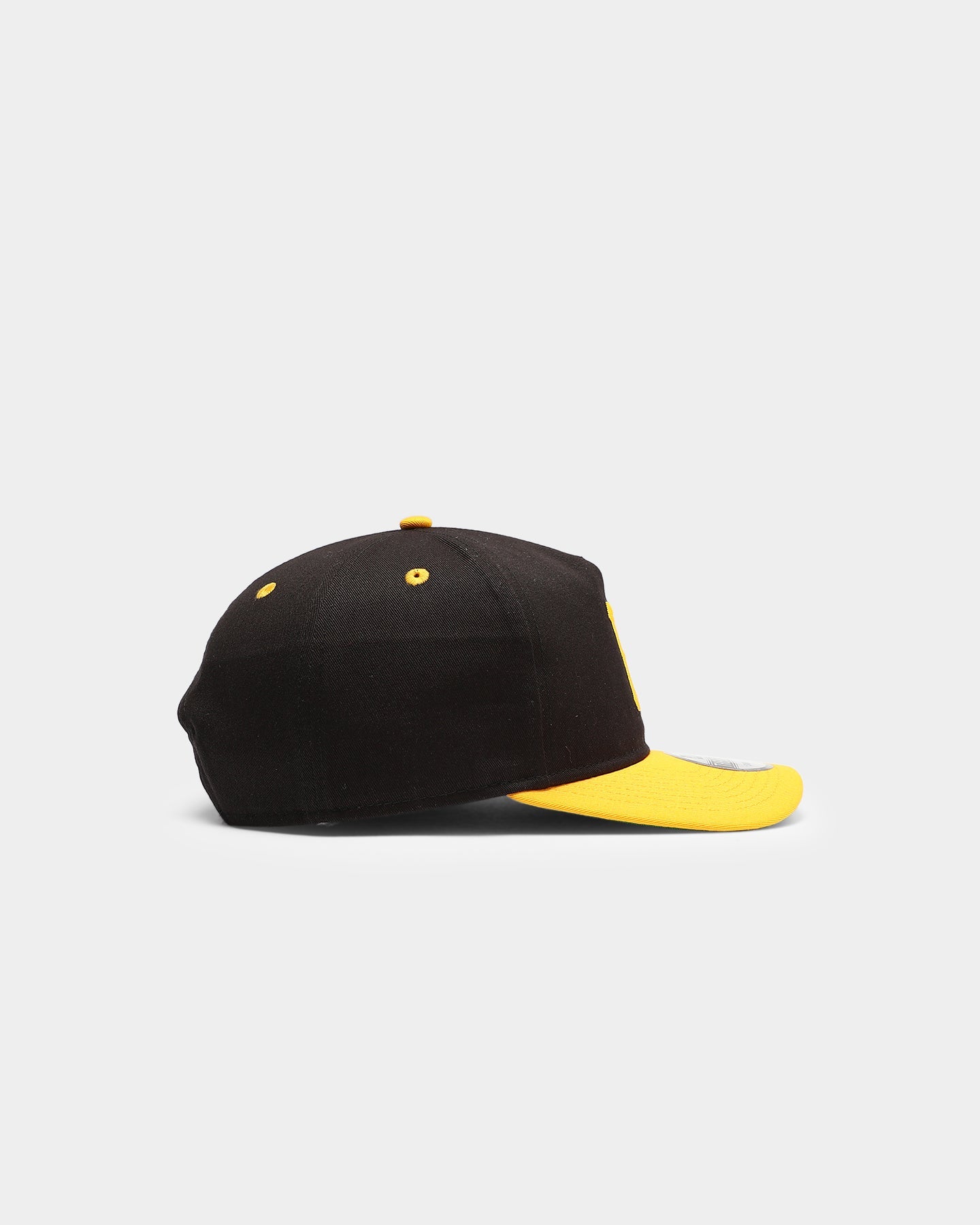 New Era Pittsburgh Pirates Old Golfer Snapback Black/Yellow