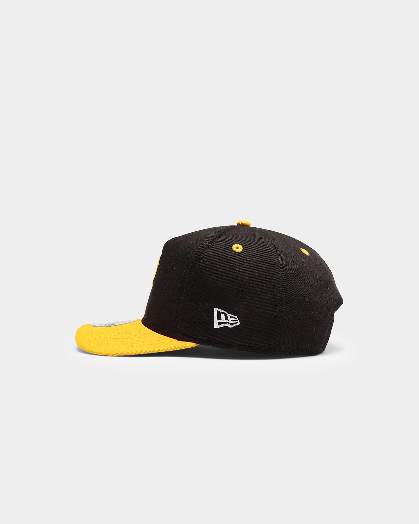 New Era Pittsburgh Pirates Old Golfer Snapback Black/Yellow