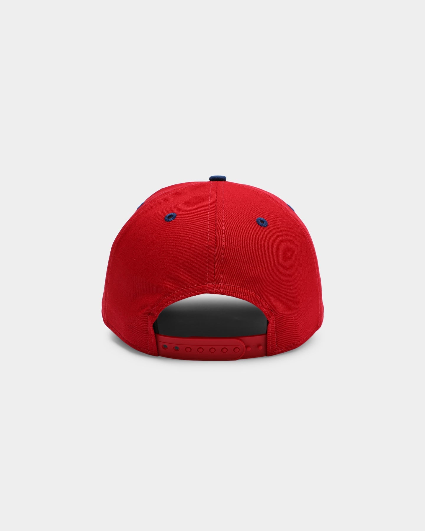 New Era Philadelphia Phillies 2-Tone Script Old Golfer Snapback Red/Blue