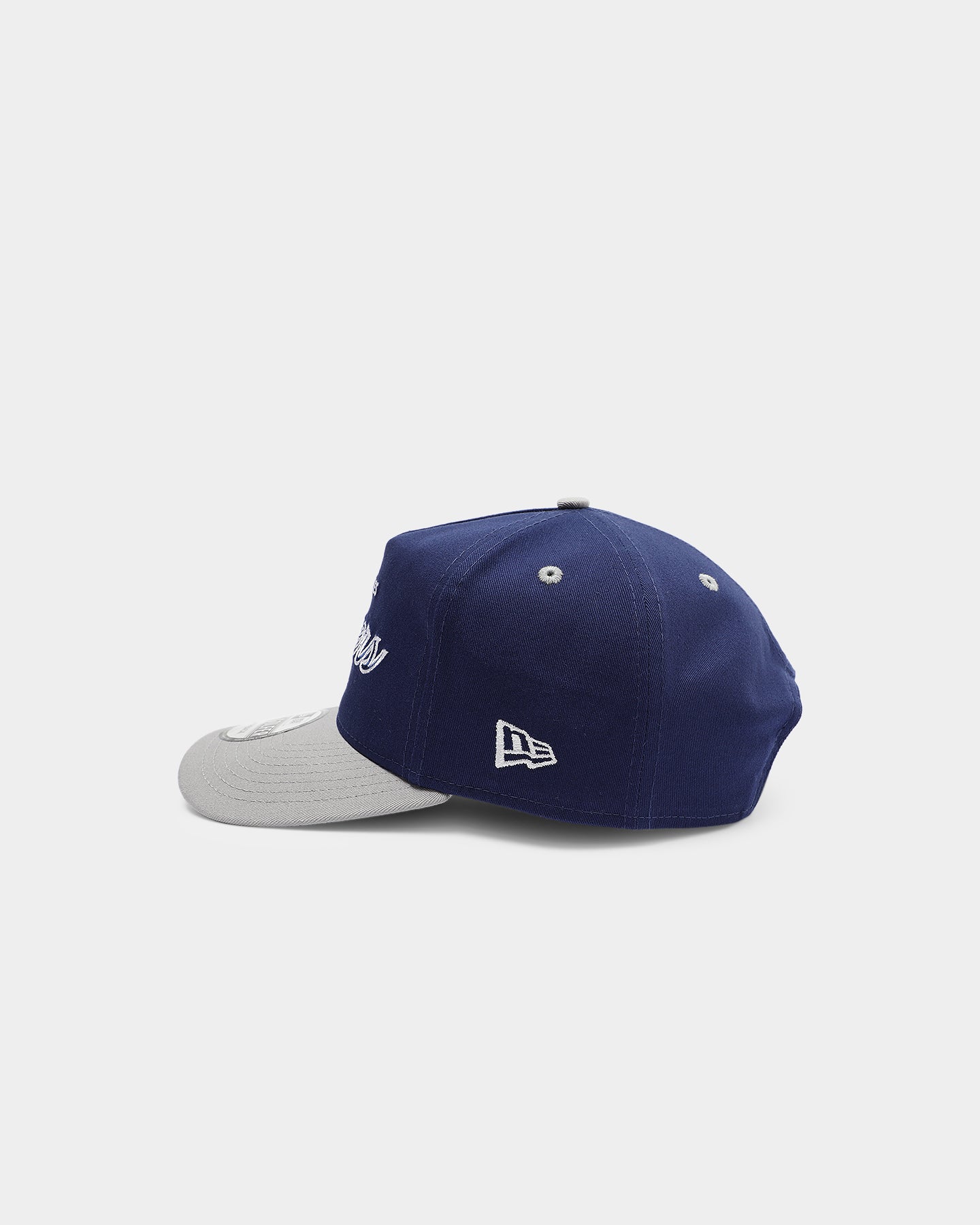 New Era Los Angeles Dodgers 2-Tone Script Old Golfer Snapback Blue/Grey