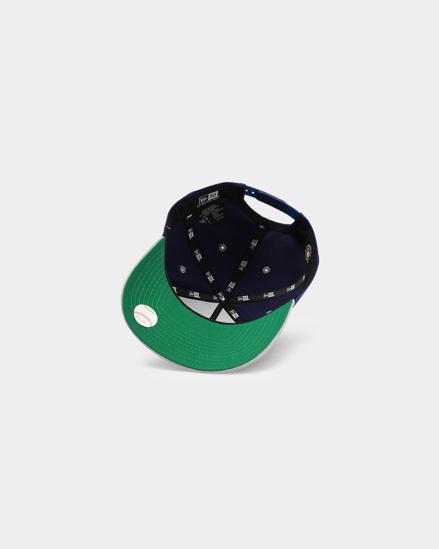 New Era Los Angeles Dodgers 2-Tone Script Old Golfer Snapback Blue/Grey