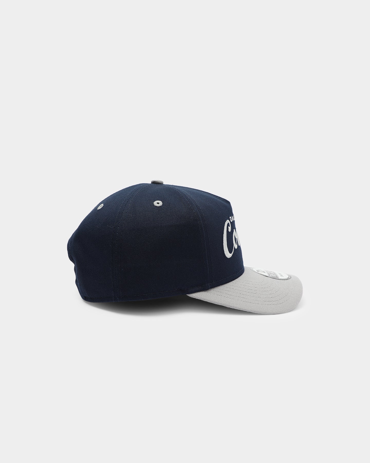 New Era Dallas Cowboys 2-Tone Script Old Golfer Snapback Navy/Grey