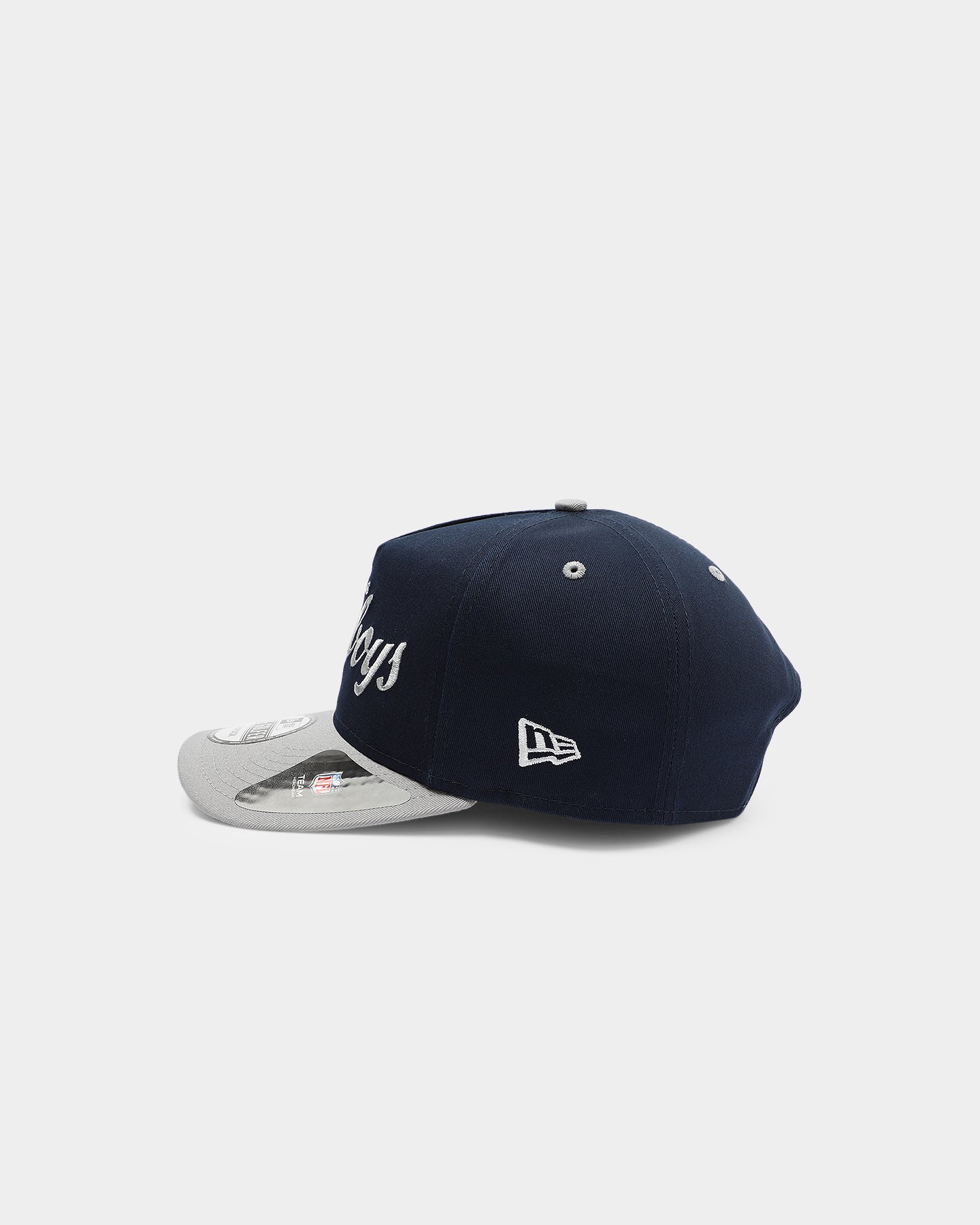 New Era Dallas Cowboys 2-Tone Script Old Golfer Snapback Navy/Grey