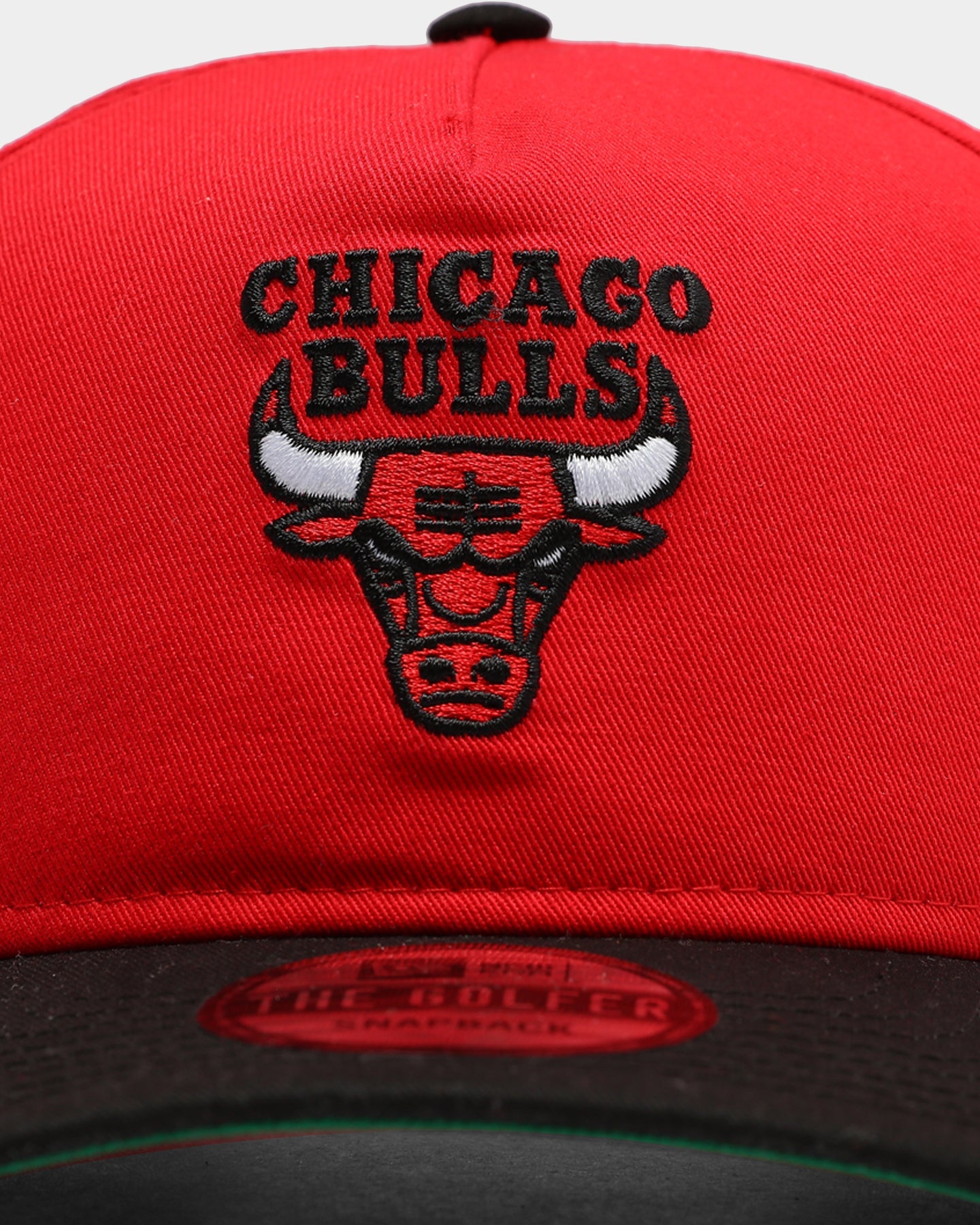 New Era Chicago Bulls Old Golfer Snapback Red/Black