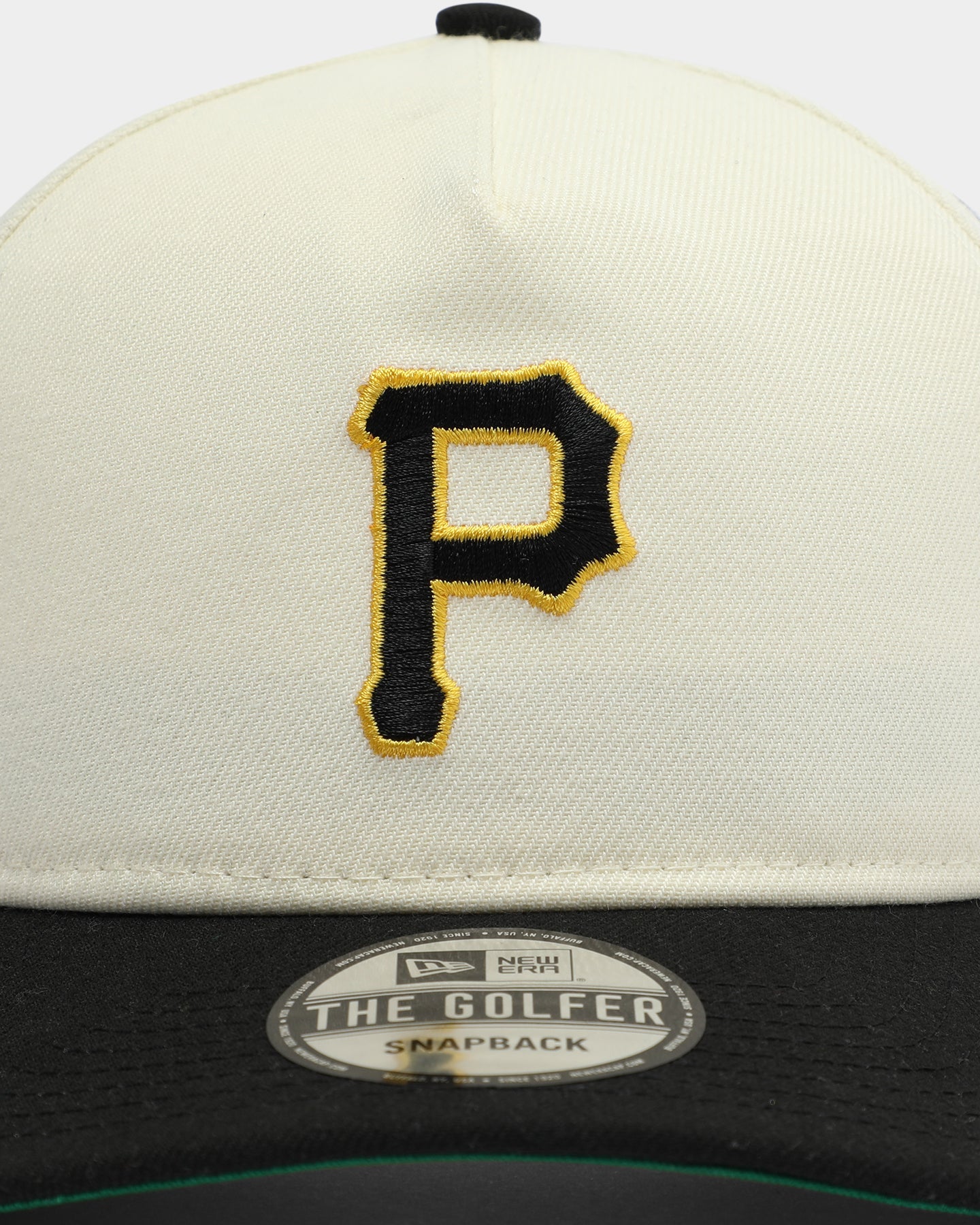 New Era Pittsburgh Pirates Old Golfer Snapback Off White