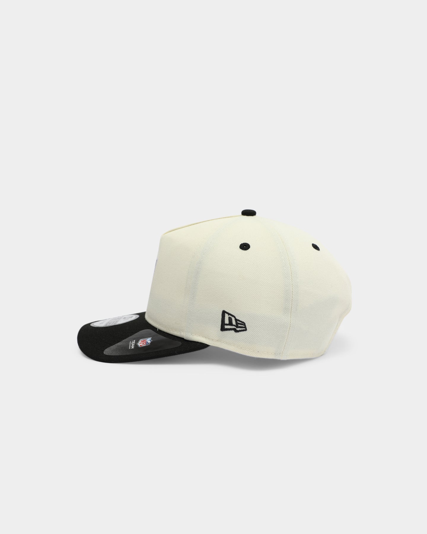 New Era Raiders Old Golfer Snapback Off White