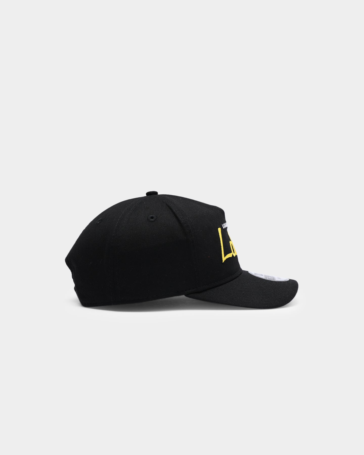 New Era Los Angeles Lakers Coach Script Old Golfer Snapback Black