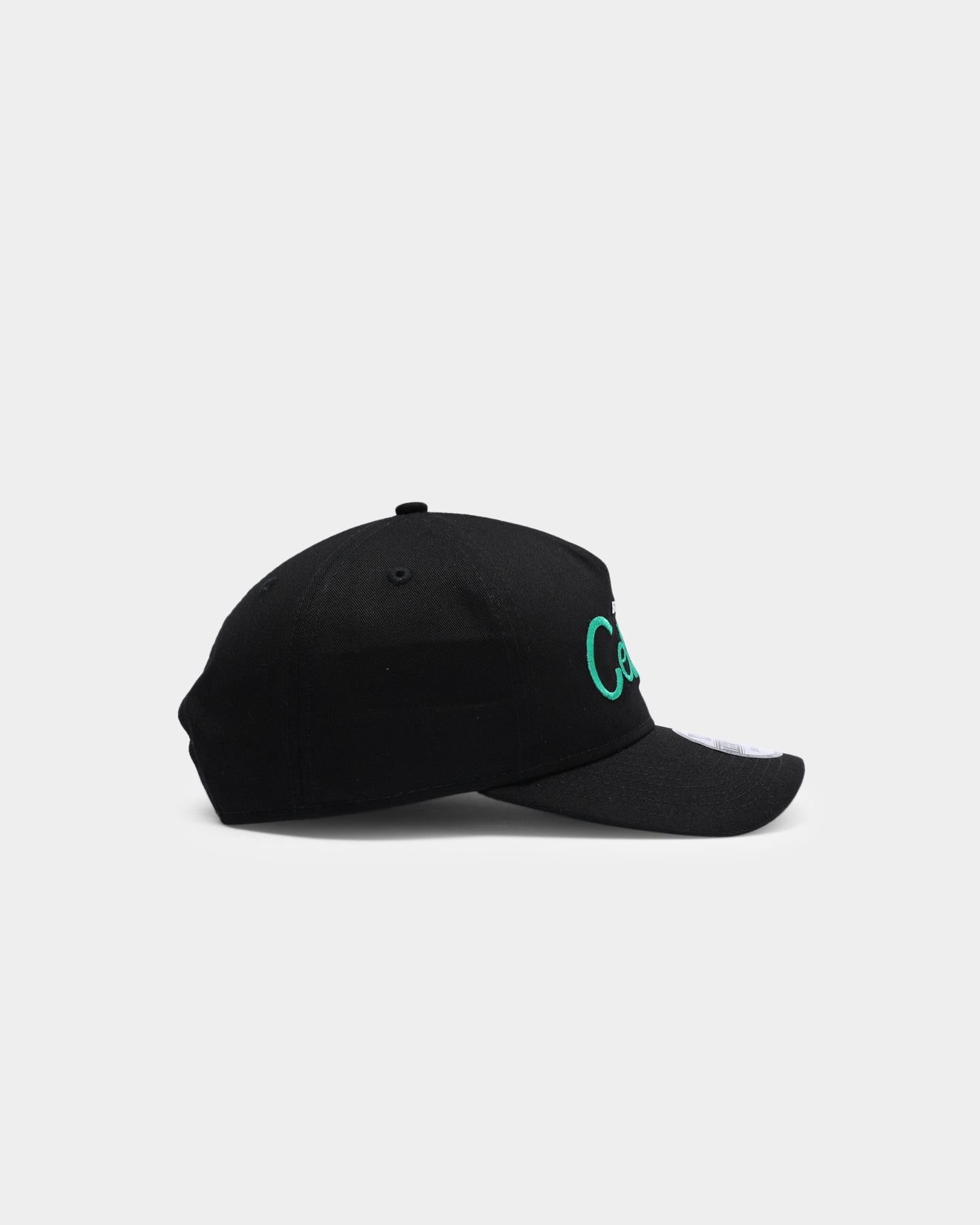 New Era Boston Celtics Coach Script Old Golfer Snapback Black