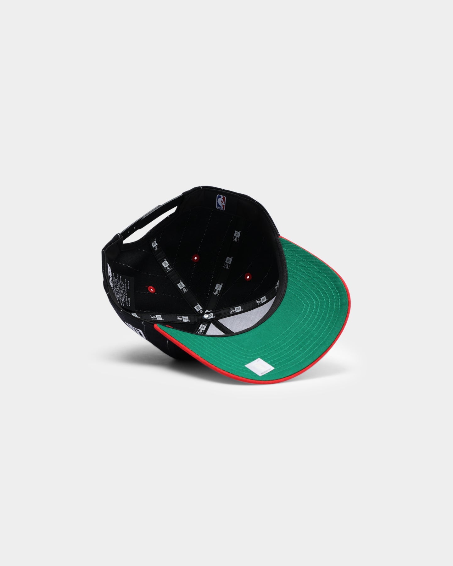 New Era Toronto Raptors Pinstripe 2 Tone Old Golfer Snapback Pinstripe