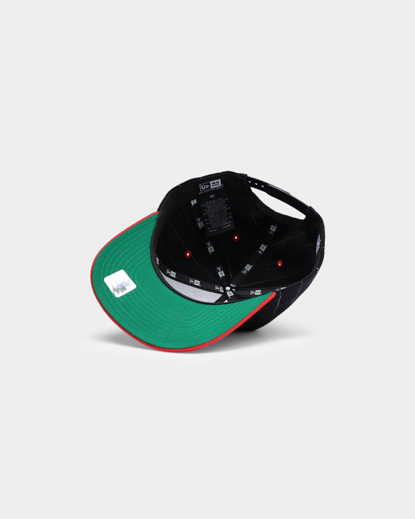 New Era Tampa Bay Buccaneers Pinstripe 2 Tone Old Golfer Snapback Pinstripe