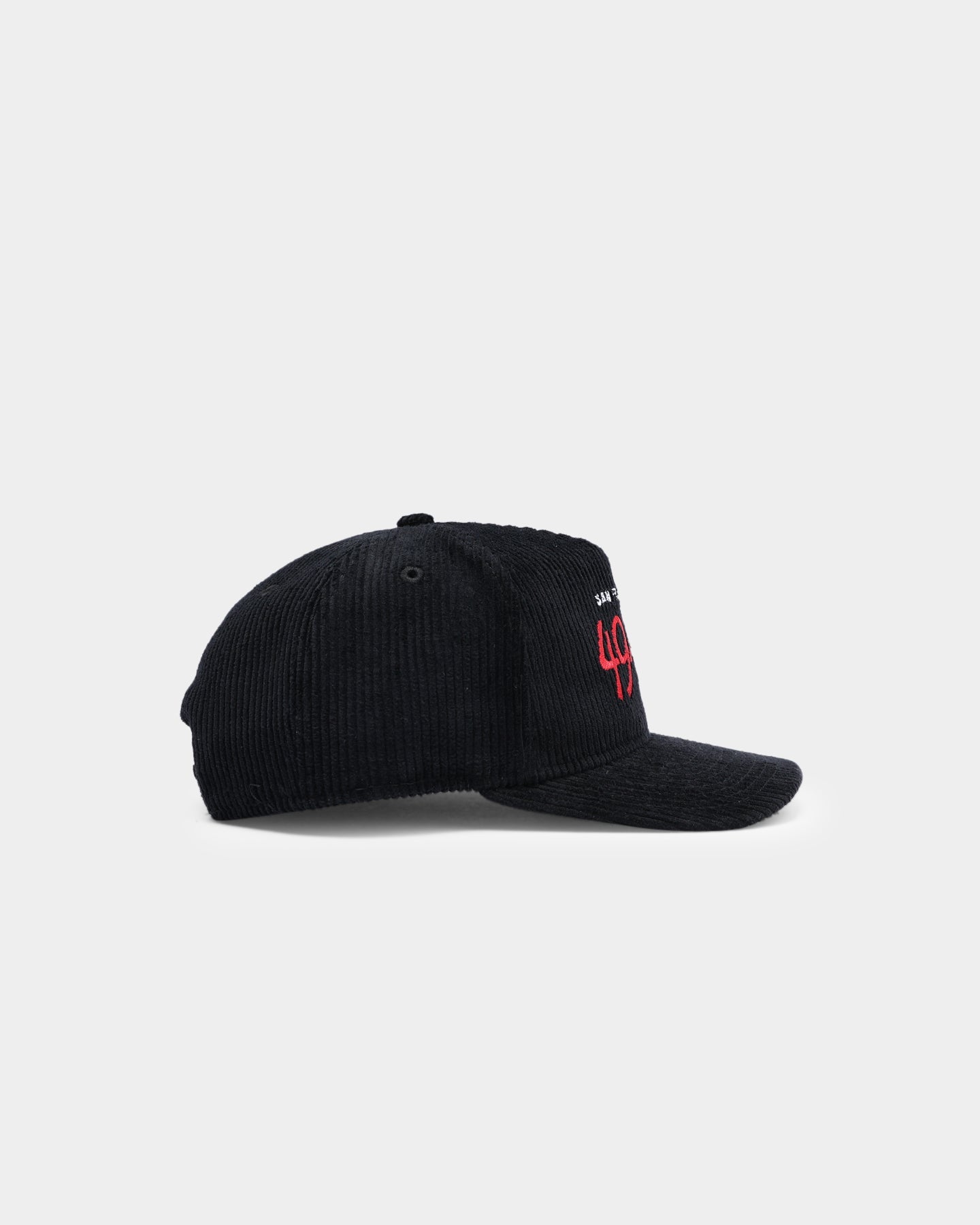 New Era San Francisco 49ers "Black Cord" Old Golfer Snapback Black