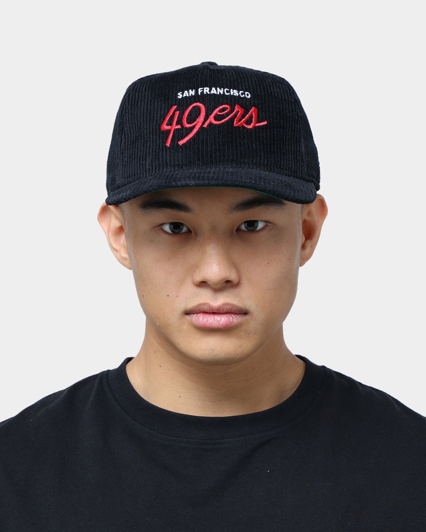 New Era San Francisco 49ers "Black Cord" Old Golfer Snapback Black