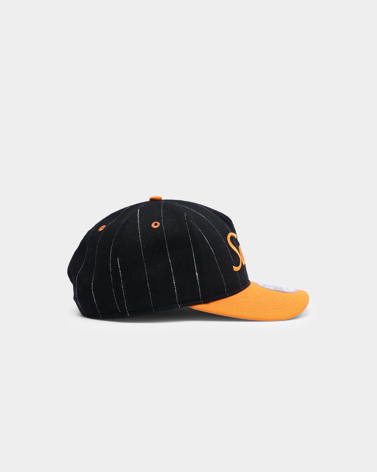 New Era Phoenix Suns Pinstripe 2 Tone Old Golfer Snapback Pinstripe