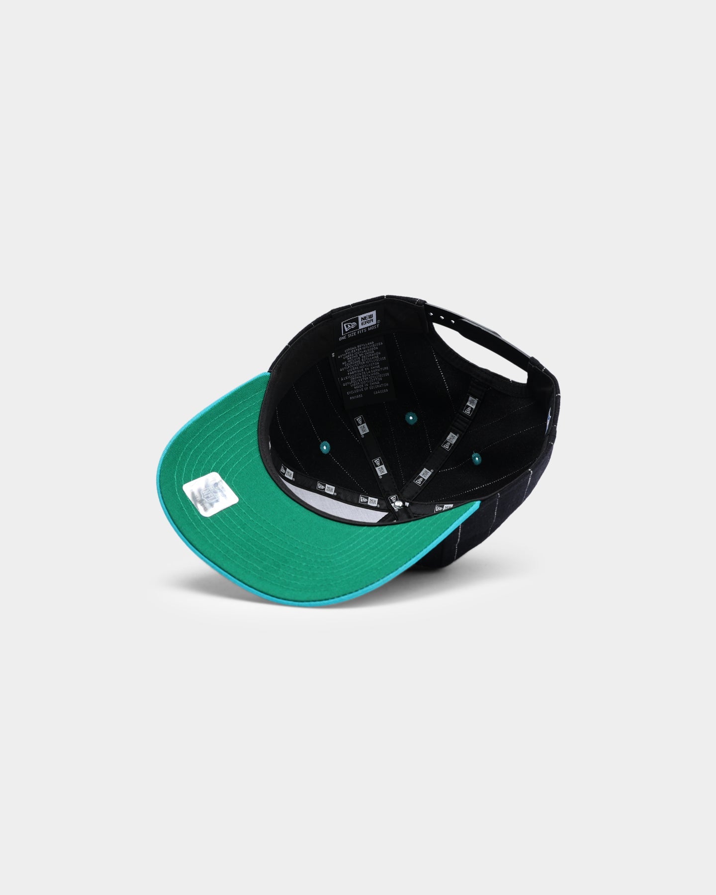 New Era Miami Dolphins Pinstripe 2 Tone Old Golfer Snapback Pinstripe
