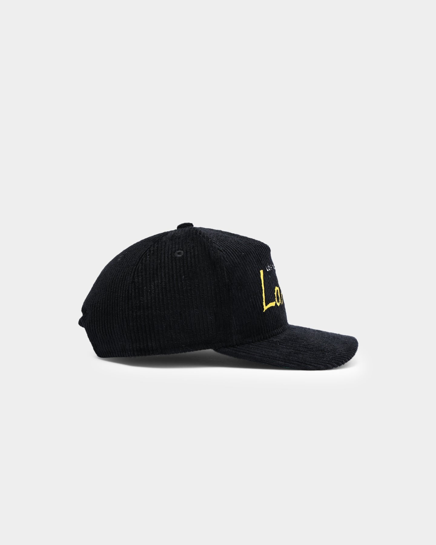 New Era Los Angeles Lakers "Black Cord" Old Golfer Snapback Black