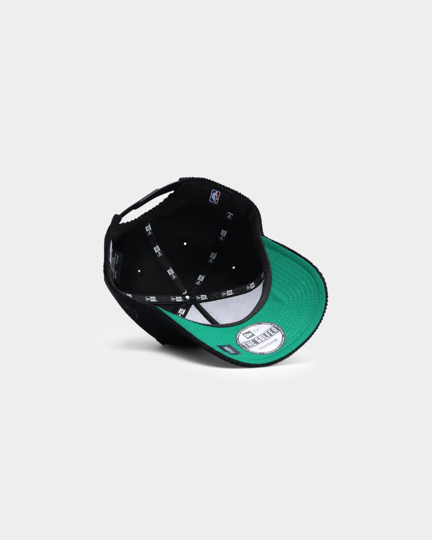 New Era Los Angeles Lakers "Black Cord" Old Golfer Snapback Black