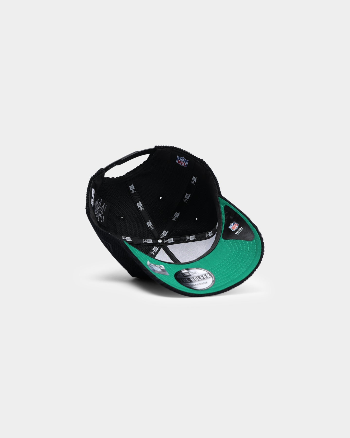 New Era Las Vegas Raiders "Black Cord" Old Golfer Snapback Black