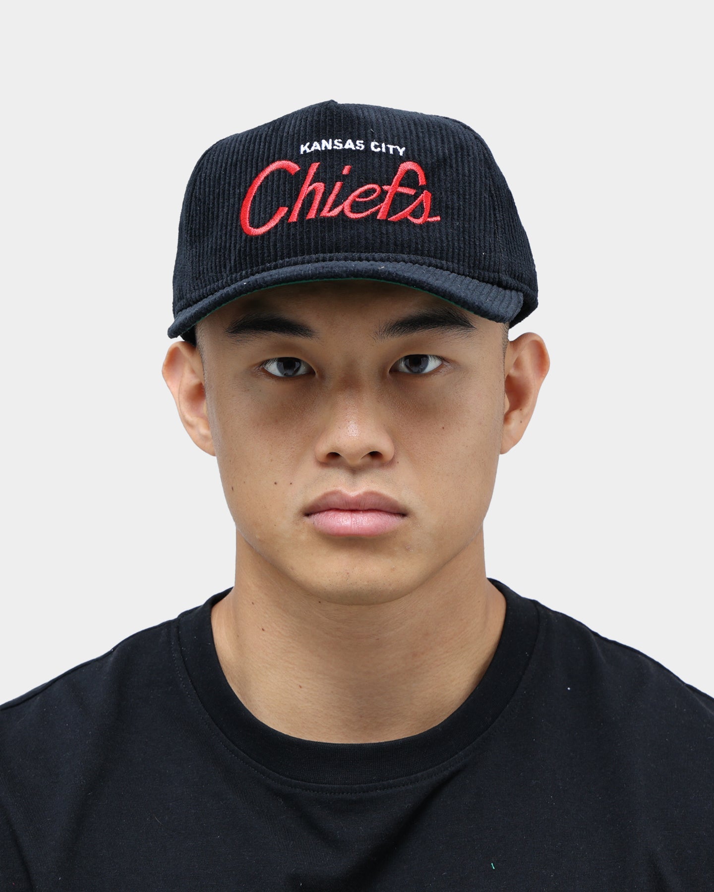 New Era Kansas City Chiefs "Black Cord" Old Golfer Snapback Black