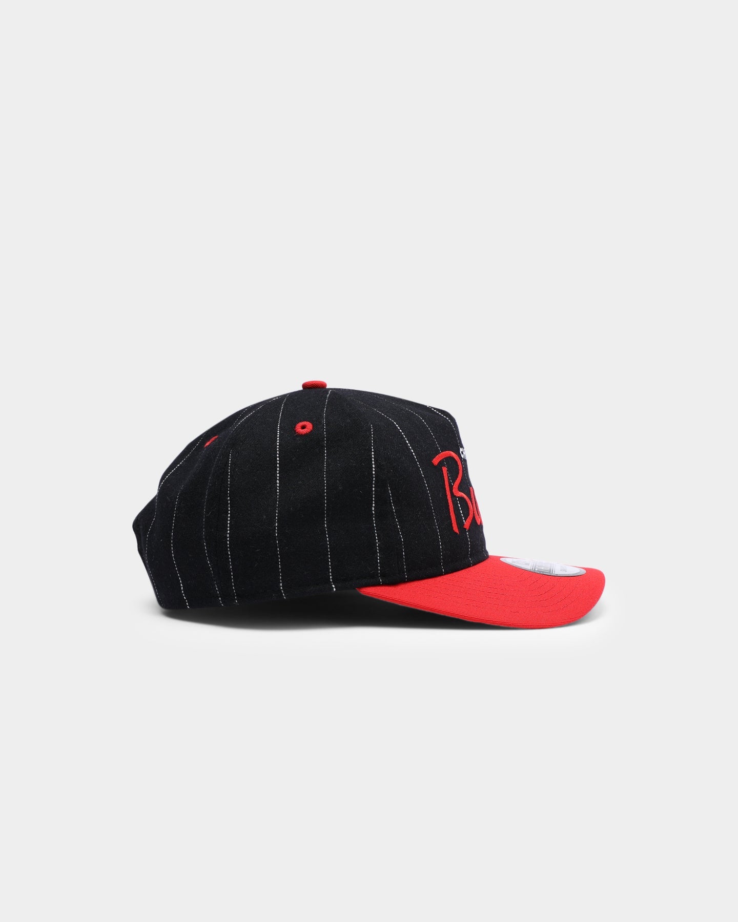 New Era Chicago Bulls Pinstripe 2 Tone Old Golfer Snapback Pinstripe