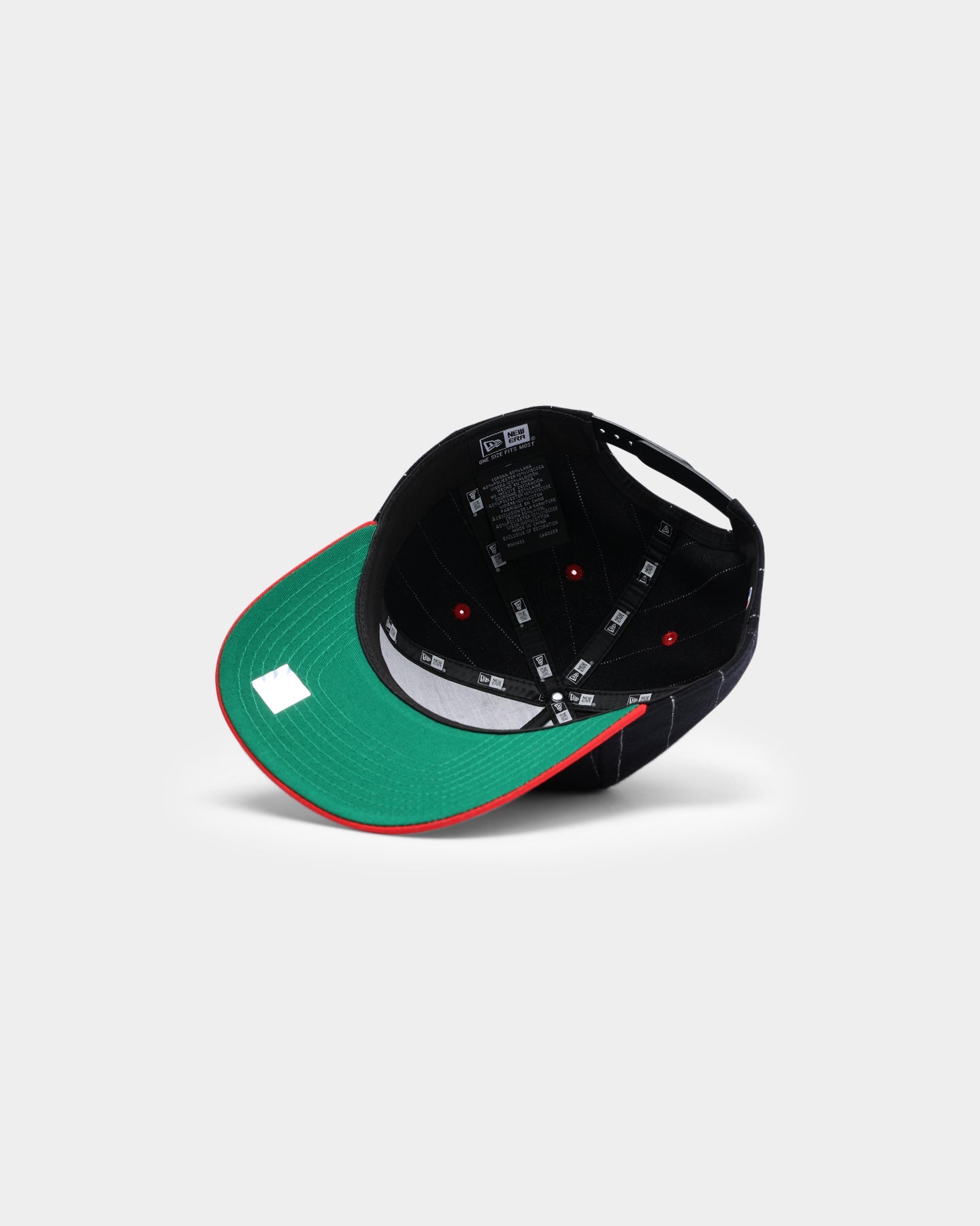 New Era Chicago Bulls Pinstripe 2 Tone Old Golfer Snapback Pinstripe
