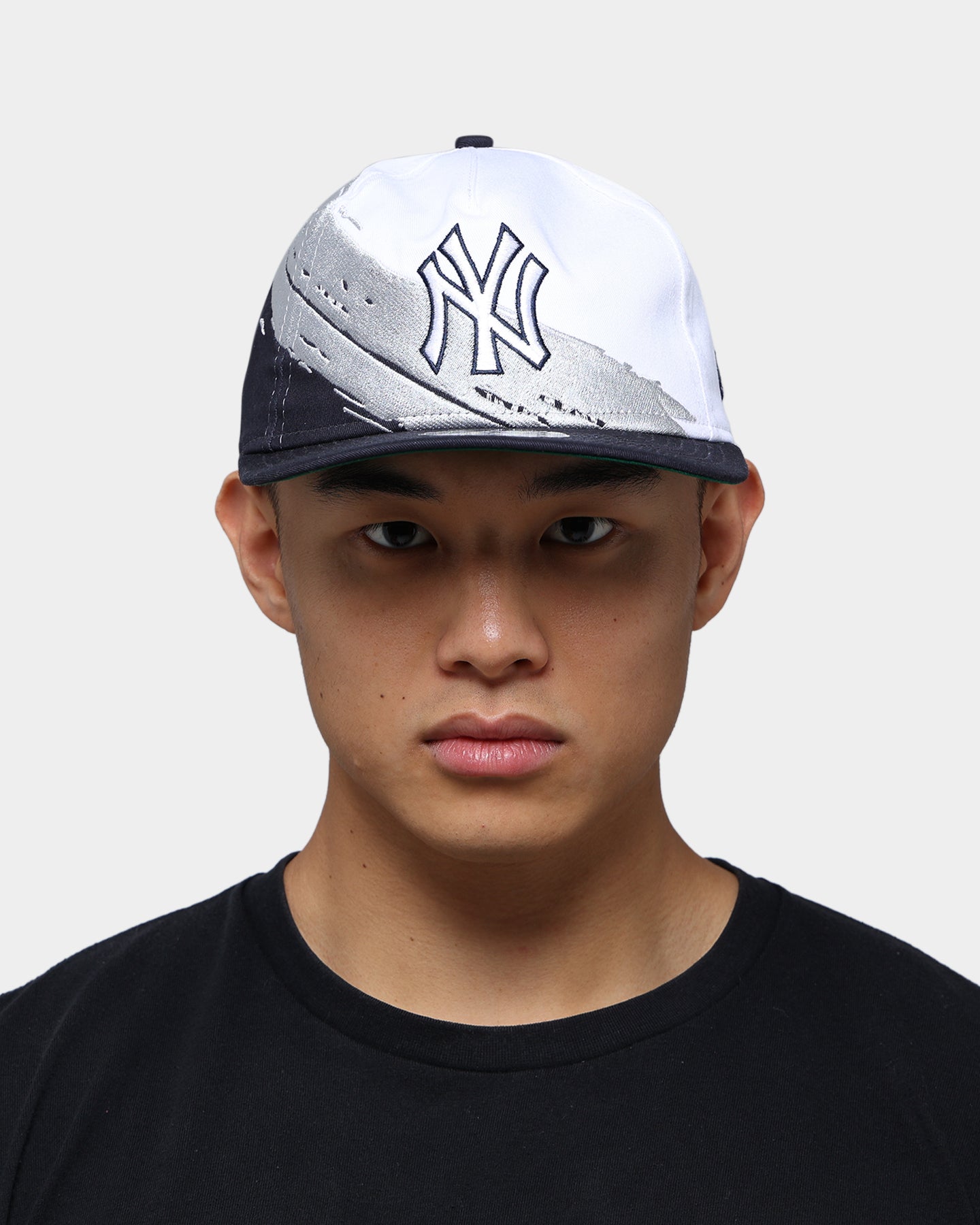 New Era New York Yankees Paint Stripe Old Golfer Snapback Paint Brush