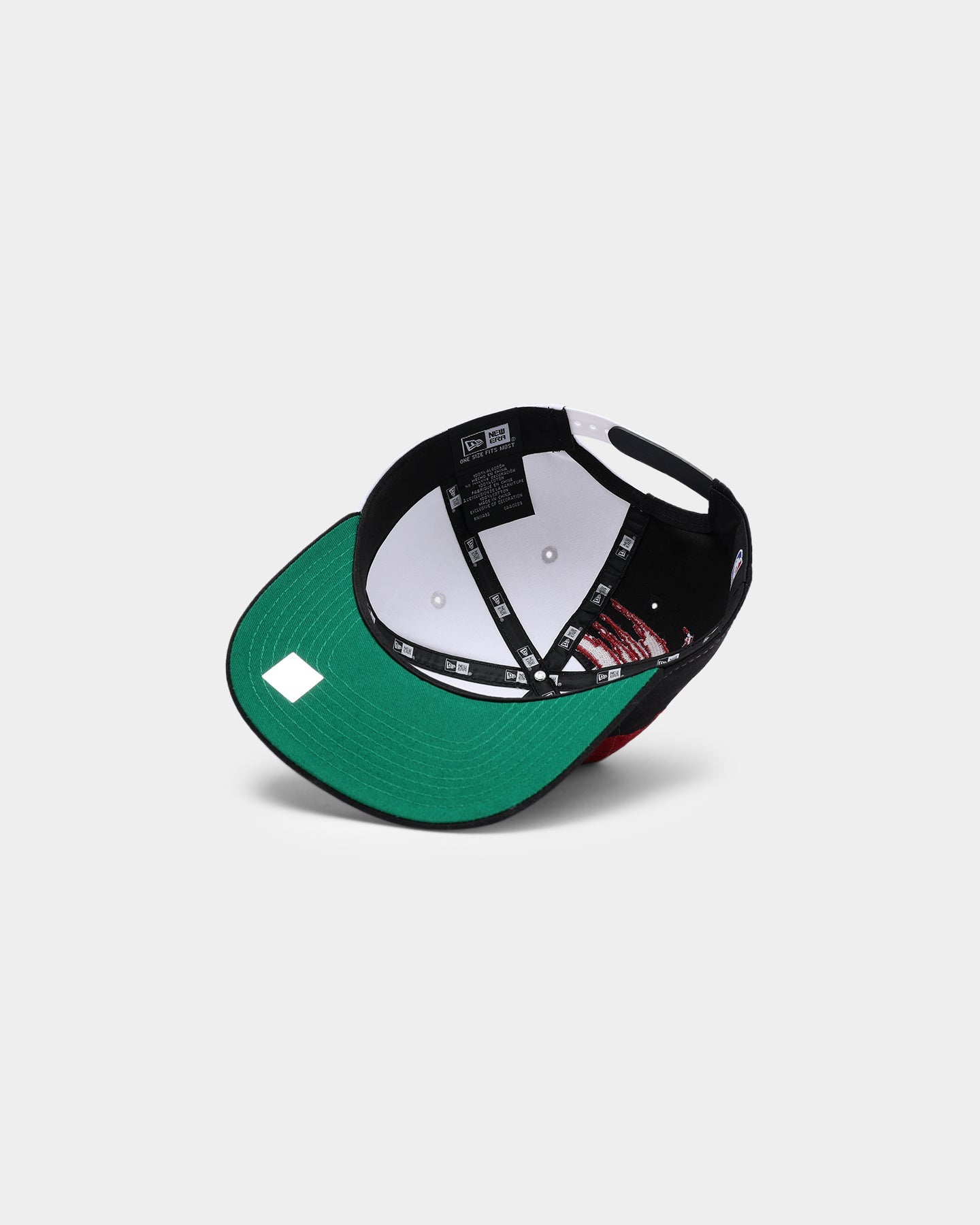 New Era Miami Heat Paint Stripe Old Golfer Snapback Paint Brush