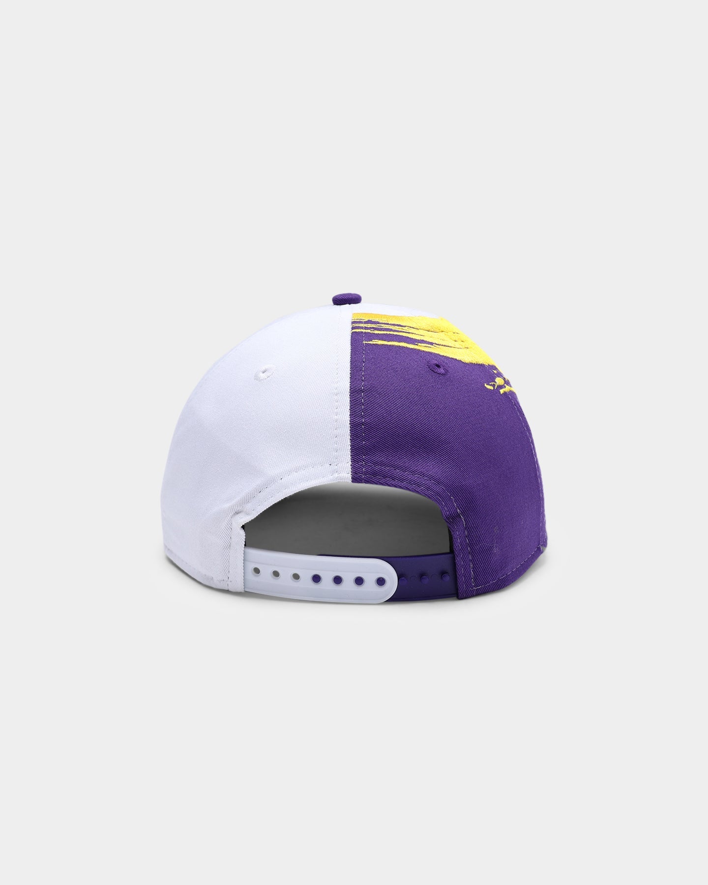 New Era Los Angeles Lakers Paint Stripe Old Golfer Snapback Paint Brush