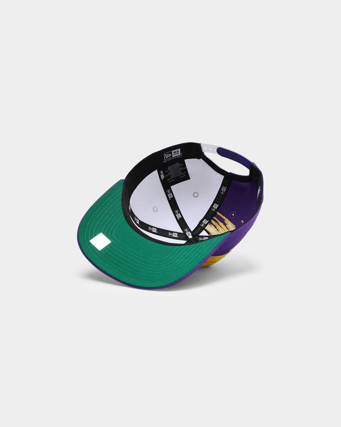 New Era Los Angeles Lakers Paint Stripe Old Golfer Snapback Paint Brush