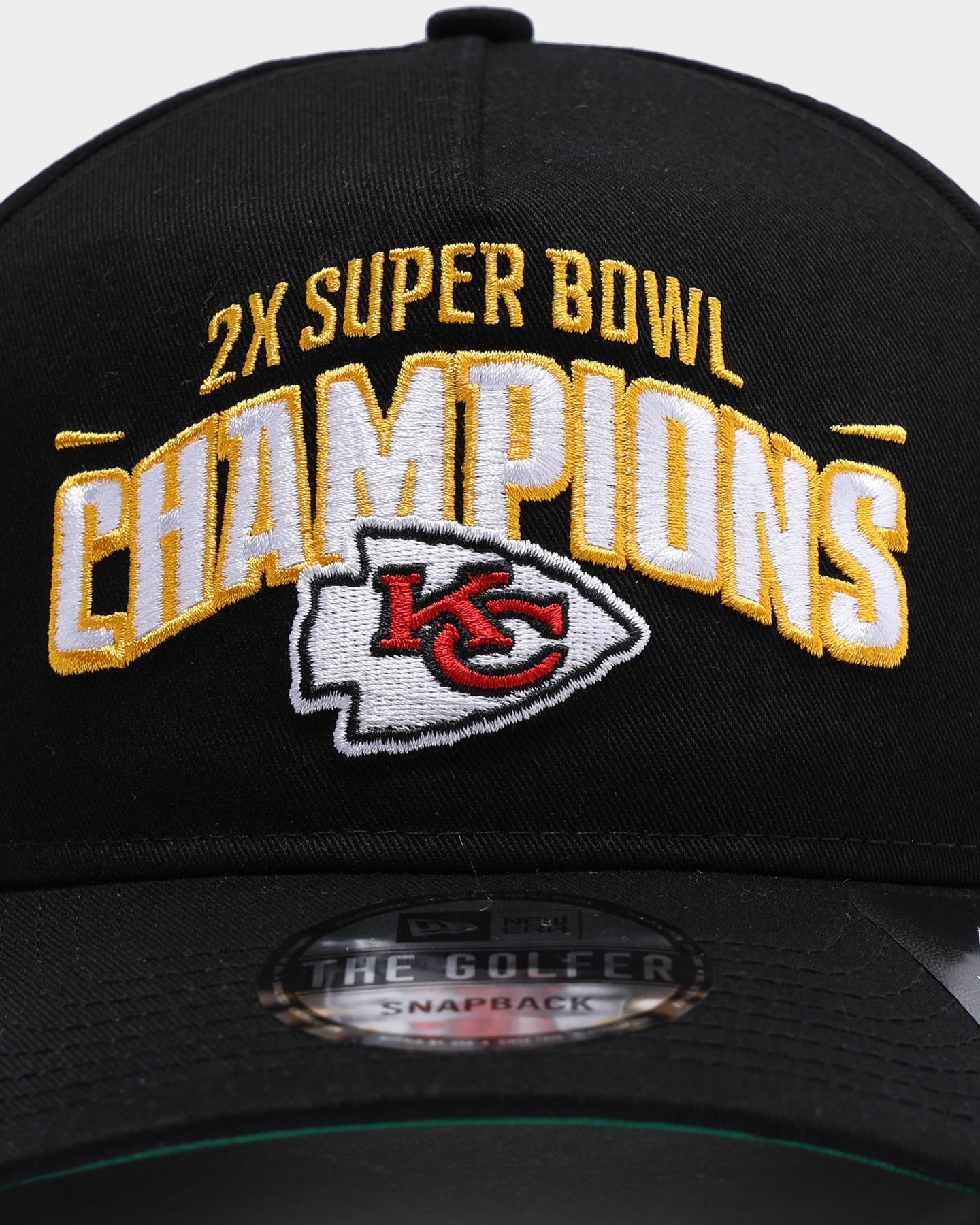 New Era Kansas City Chiefs  "Super Bowl Champs" Old Golfer Snapback Black/Superbowl