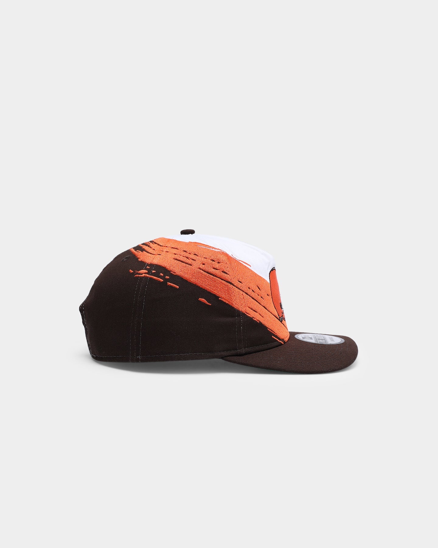 New Era Cleveland Browns Paint Stripe Old Golfer Snapback Paint Brush
